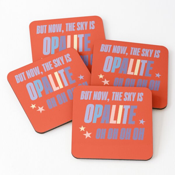 Item preview, THE LIFE OF A SHOWGIRL BUT NOW THE SKY IS OPALITE  ORANGE VERSION designed and sold by Glitter & Glitter.