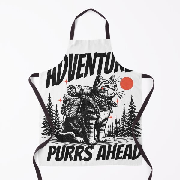Item preview, Adventure Awaits Cat – Traveling Cat Art, Wanderlust Animal Design, Cute Cat with Backpack, Adventure Graphic Tee designed and sold by Graphic Botique.