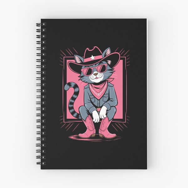 Item preview, Cowboy Cat Country Western Cottagecore designed and sold by CookWorldLaughs.