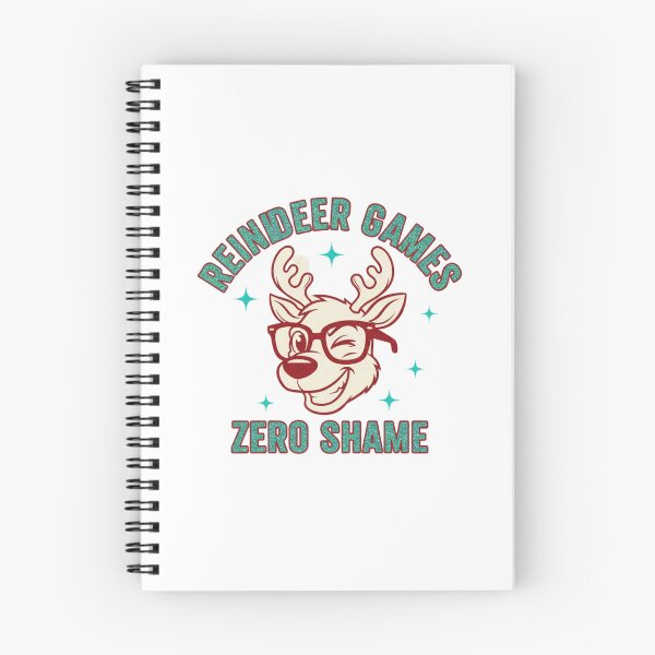 Artikelvorschau, Rentierspiele Zero Shame Lustiges Retro-Weihnachtsdesign entworfen und verkauft von Aarvya Fashion Club ( A.F.C ).