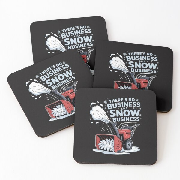 Item preview, There's No Business Like Snow Business, Snow Blowing designed and sold by CraftyCuttable.