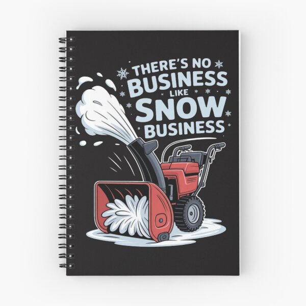 Item preview, There's No Business Like Snow Business, Snow Blowing designed and sold by CraftyCuttable.