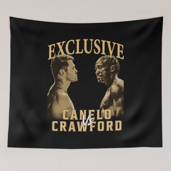 Item preview, Exclusive Canelo vs Crawford T-Shirt designed and sold by BraedenLark.