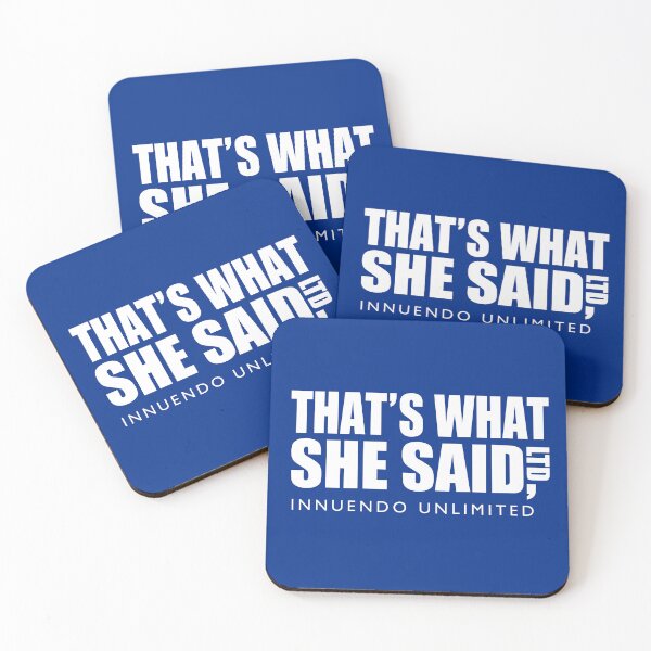 Item preview, That’s What She Said T-Shirt – Funny The Office Parody Tee designed and sold by ArbitraryTees.