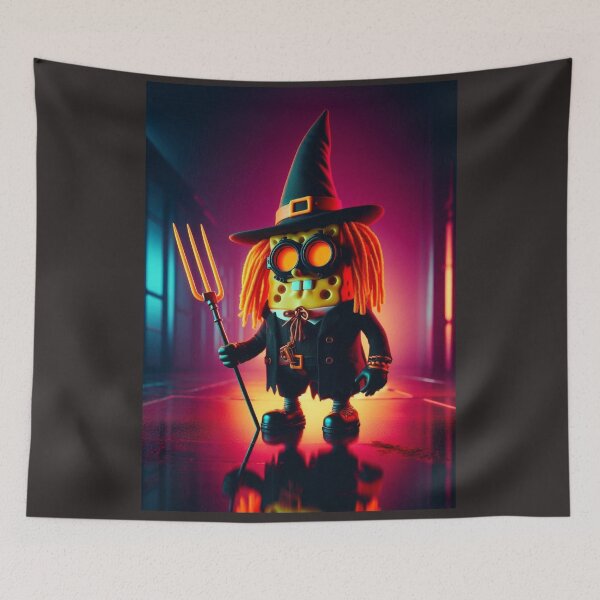 Item preview, "Witchforked & Absorbent: The Haunted Squarepants Chronicles" designed and sold by Print Fiction.