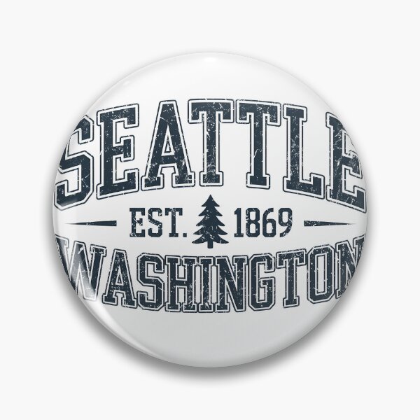 Item preview, Seattle Washington Vintage Typography Retro Northwest Design Trending 2025 designed and sold by someraargelia.