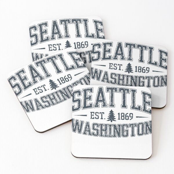 Item preview, Seattle Washington Vintage Typography Retro Northwest Design Trending 2025 designed and sold by someraargelia.