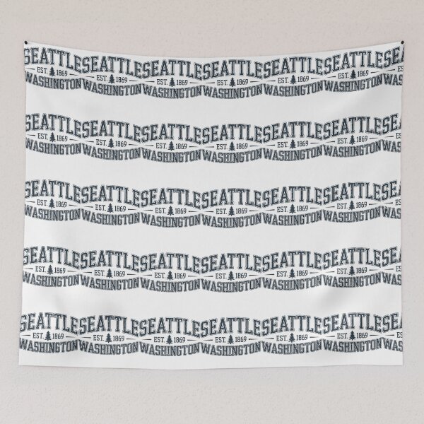 Item preview, Seattle Washington Vintage Typography Retro Northwest Design Trending 2025 designed and sold by someraargelia.