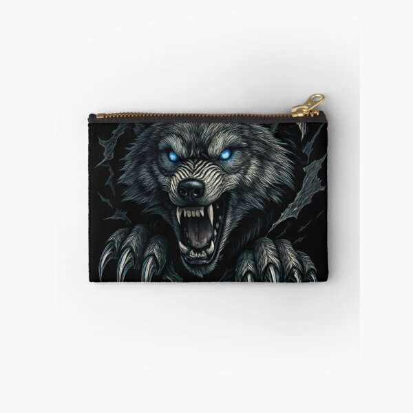 Item preview,  Alpha Wolf Ripping Through Claw Mark 3D T-Shirt designed and sold by GeniePixel.