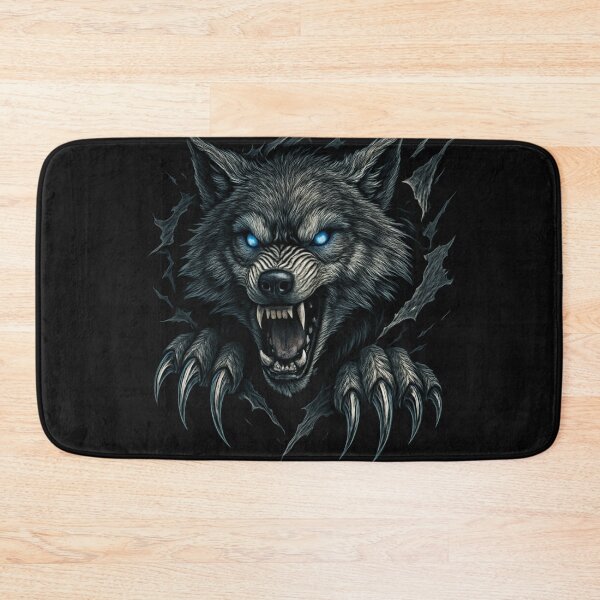 Item preview, Alpha Wolf Ripping Through Claw Mark 3D T-Shirt designed and sold by GeniePixel.