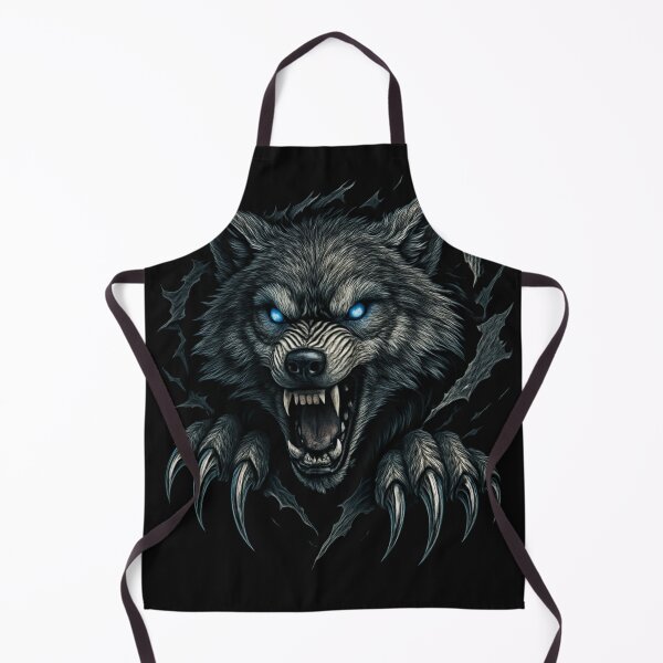 Item preview,  Alpha Wolf Ripping Through Claw Mark 3D T-Shirt designed and sold by GeniePixel.