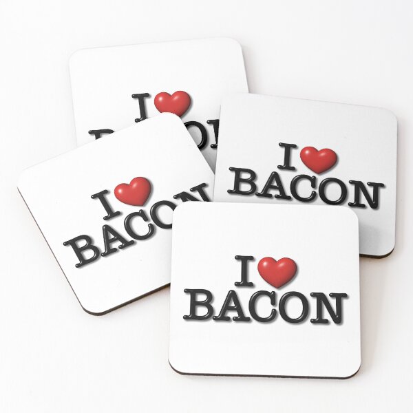 Item preview, I Love Bacon designed and sold by Trexyca Artworks Store.