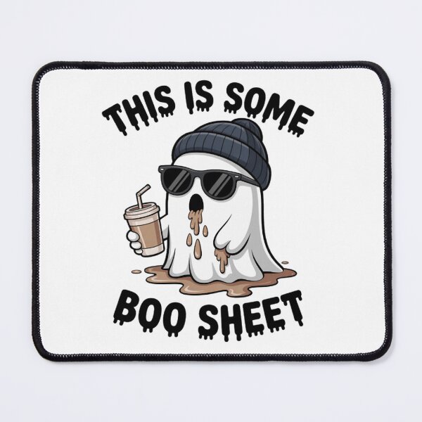 Item preview, This Is Some Boo Sheet Coffee Halloween designed and sold by CraftyCuttable.