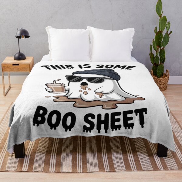 Item preview, This Is Some Boo Sheet Coffee Halloween designed and sold by CraftyCuttable.