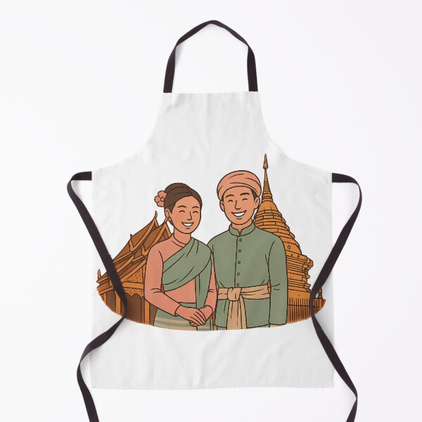 Item preview, Thai Couple at Doi Suthep designed and sold by Primprapar.