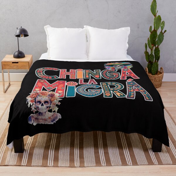 Item preview, Chinga La Migra, Fuck ICE, Protect Immigrants, Sugar Skull designed and sold by desireedickens.