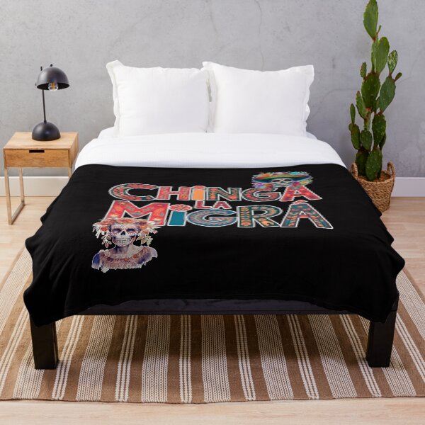 Item preview, Chinga La Migra, Fuck ICE, Protect Immigrants, Sugar Skull designed and sold by desireedickens.