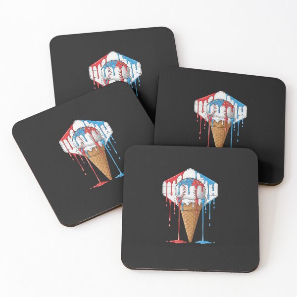 Item preview, Distressed Baseball Boys Ice Cream Drip Baseball Boys Youth designed and sold by diyoor.