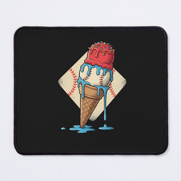 Item preview, Distressed Baseball Boys Ice Cream Drip designed and sold by diyoor.