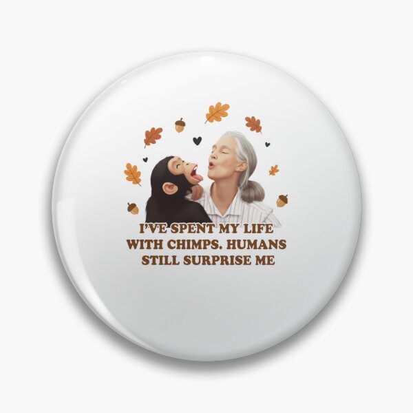 Item preview, Chimpanzee Jane Goodall   designed and sold by alleyasdgmbra36.