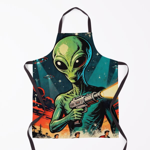 Item preview, Alien Retro Poster Monster designed and sold by OniricaDesign.