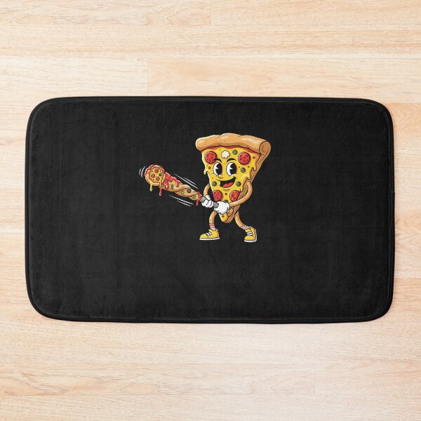 Item preview, Drippy Pizza Baseball Slice Funny Cartoon Sports Food designed and sold by diyoor.