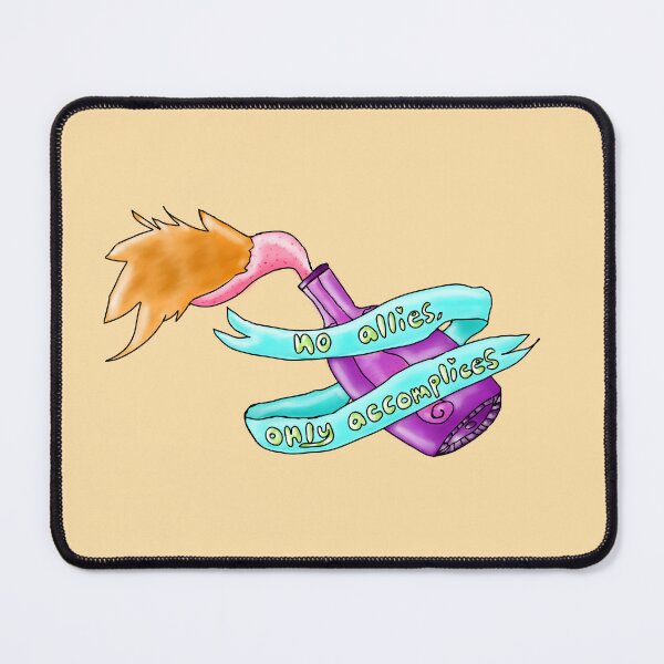 Item preview, No Allies. designed and sold by The Mookinwood Trader.