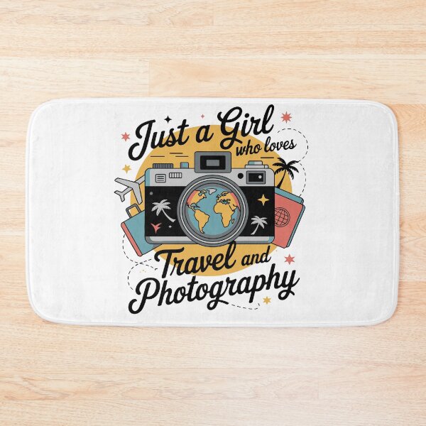 Item preview, Just a Girl who loves Travel and Photography designed and sold by jkrphoto.