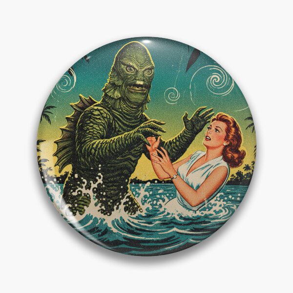 Item preview, Retro poster monster designed and sold by OniricaDesign.