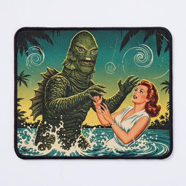 Artikelvorschau, Retro-Poster-Monster entworfen und verkauft von OniricaDesign.