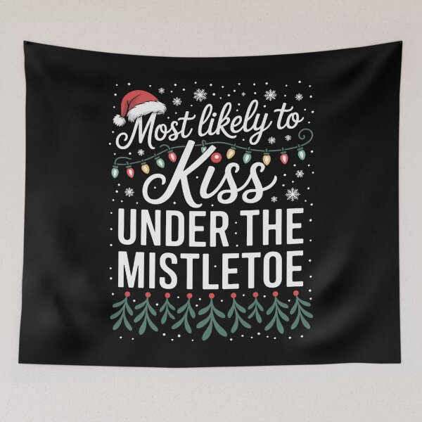 Item preview, Most Likely To Christmas Family Funny designed and sold by Sunset4Bones.