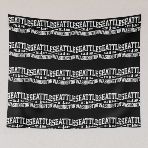 Item preview, Seattle Washington Vintage Typography Retro Northwest Design Trending 2025 designed and sold by someraargelia.