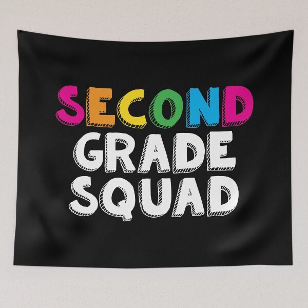 Item preview, Second Grade Squad designed and sold by teesaurus.