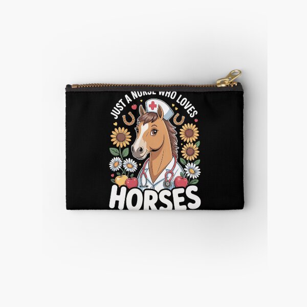 Item preview, Just a Nurse Who Loves Horses designed and sold by jkrphoto.