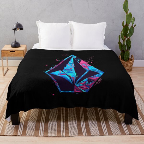 Item preview, Blue Crystal Stone with Pink Splash designed and sold by Orinoriant.