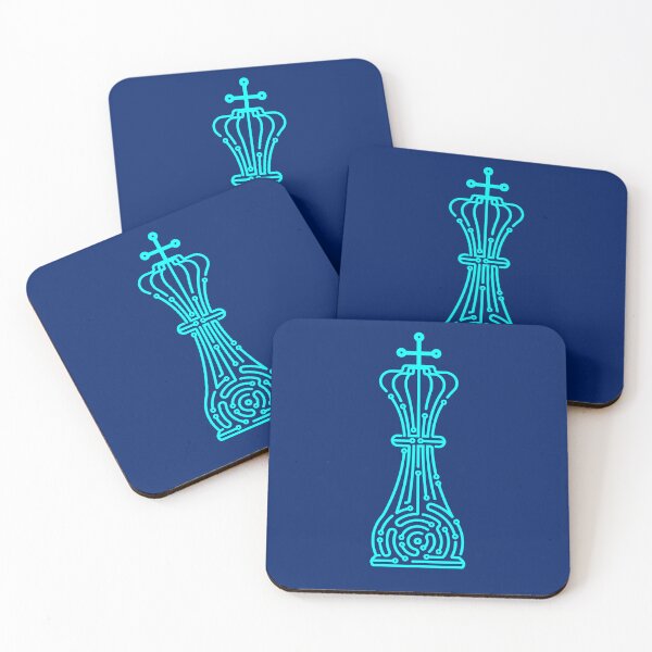 Item preview, concept of business technology strategy, graphic of chess piece king combined with electronic pattern designed and sold by NiamLab.