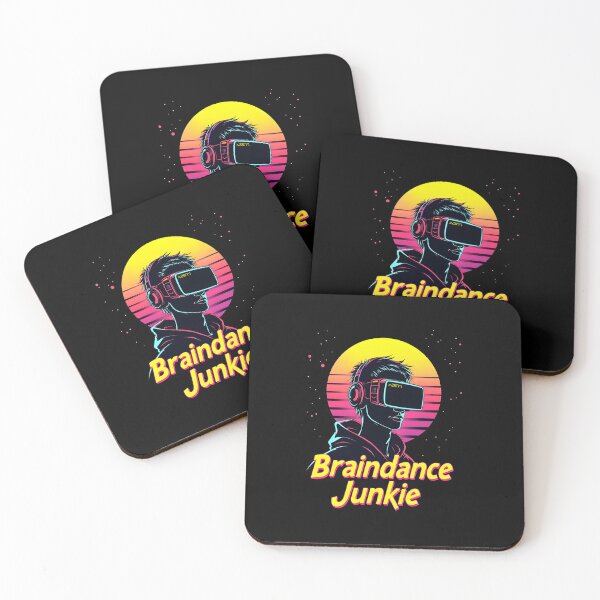 Item preview, Braindance Junkie - Funny Cyberpunk 2077 Gaming Merch Design (version 1) designed and sold by SlightlyUnreal.
