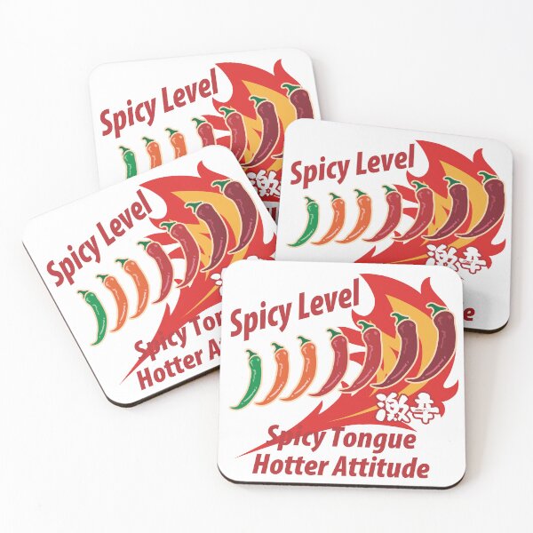 Item preview, Spicy Heat Level – Chili Pepper Power MAX!_WH designed and sold by AckeeWolf.
