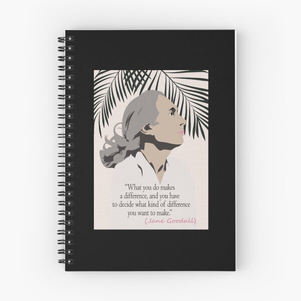 Item preview, Jane Goodall Quote Poster designed and sold by alleyasdgmbra36.