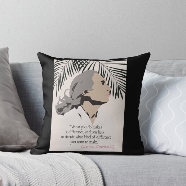 Item preview, Jane Goodall Quote Poster designed and sold by alleyasdgmbra36.