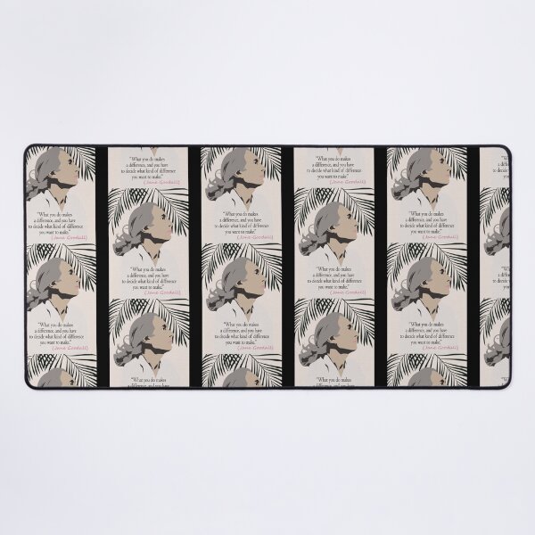 Item preview, Jane Goodall Quote Poster designed and sold by alleyasdgmbra36.