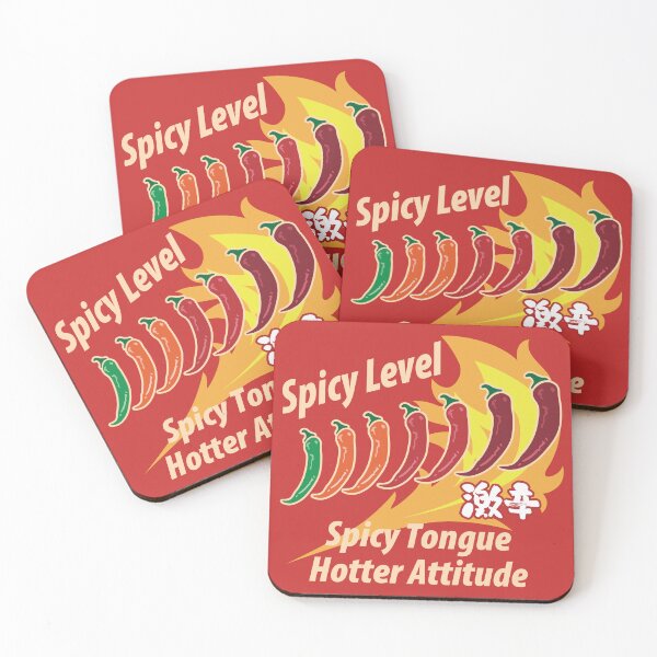 Item preview, Spicy Heat Level – Chili Pepper Power MAX!_RED designed and sold by AckeeWolf.