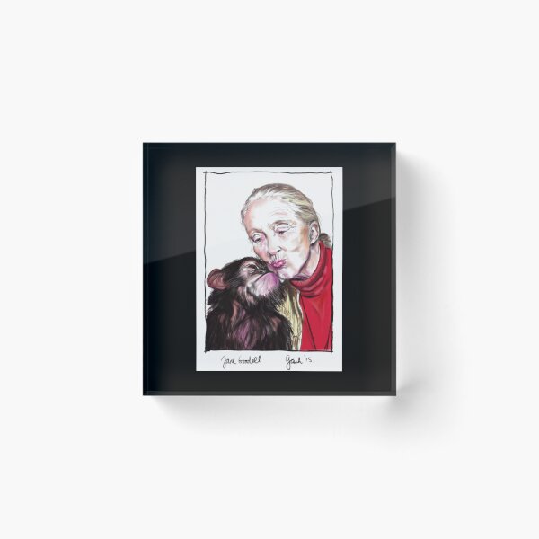 Item preview, Jane Goodall - Chimp Kissies   designed and sold by alleyasdgmbra36.