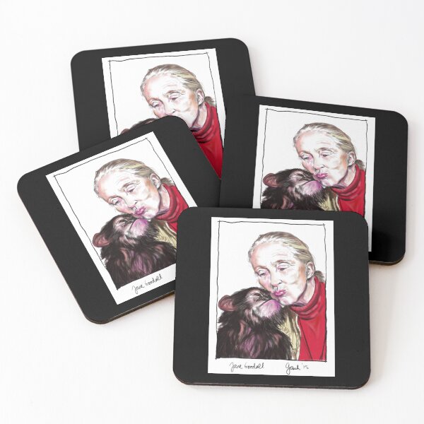 Item preview, Jane Goodall - Chimp Kissies   designed and sold by alleyasdgmbra36.