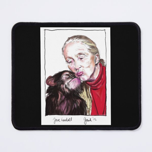 Item preview, Jane Goodall - Chimp Kissies designed and sold by alleyasdgmbra36.