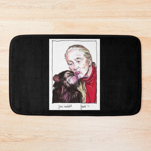 Item preview, Jane Goodall - Chimp Kissies   designed and sold by alleyasdgmbra36.