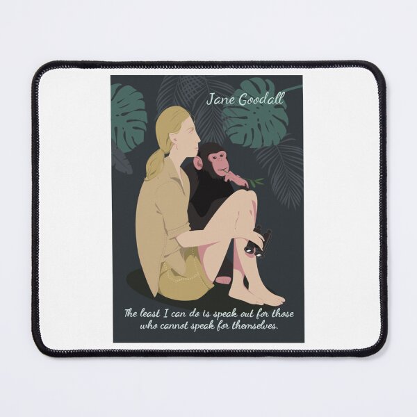 Item preview, Jane Goodall quote Jane Goodall designed and sold by alleyasdgmbra36.