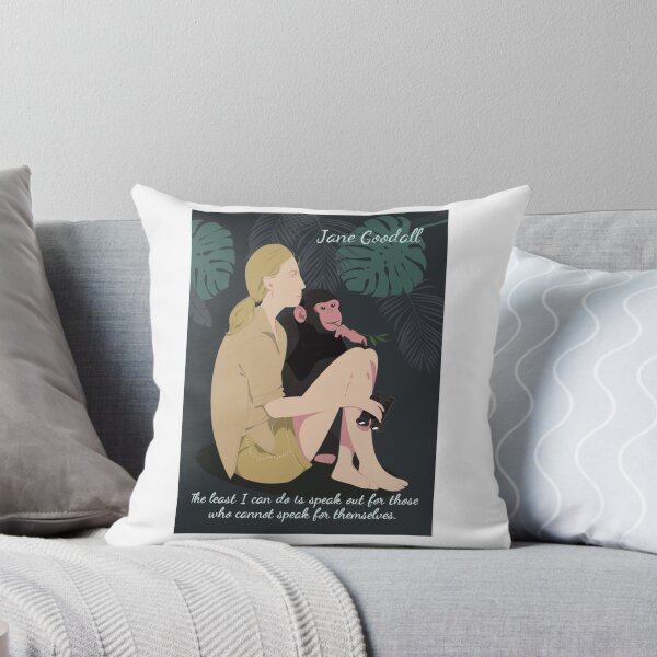 Item preview, Jane Goodall quote Jane Goodall designed and sold by alleyasdgmbra36.