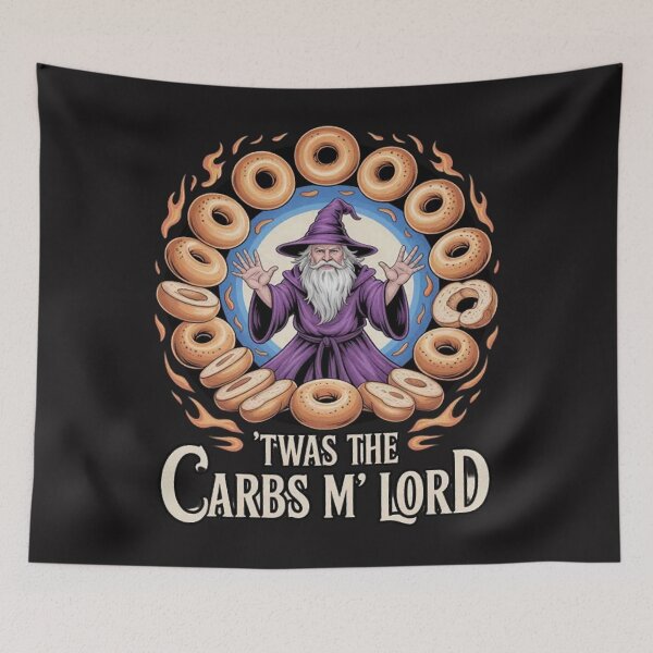 Item preview, 'TWAS The Carbs M'Lord Fantasy Wizard Magic Spell designed and sold by CraftyCuttable.
