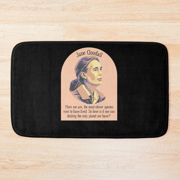 Item preview, Jane Goodall Portrait and Quote   designed and sold by alleyasdgmbra36.